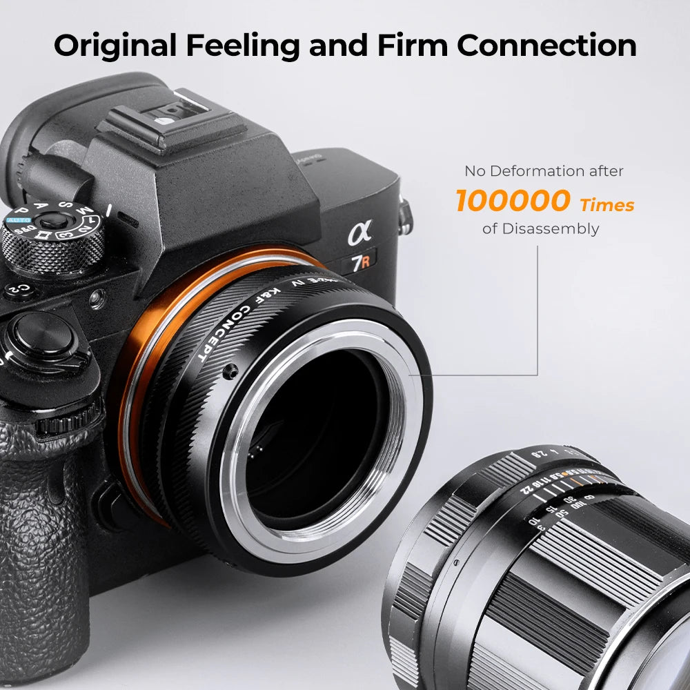K&F M42 Lens Mount Adapter for Mirrorless Cameras