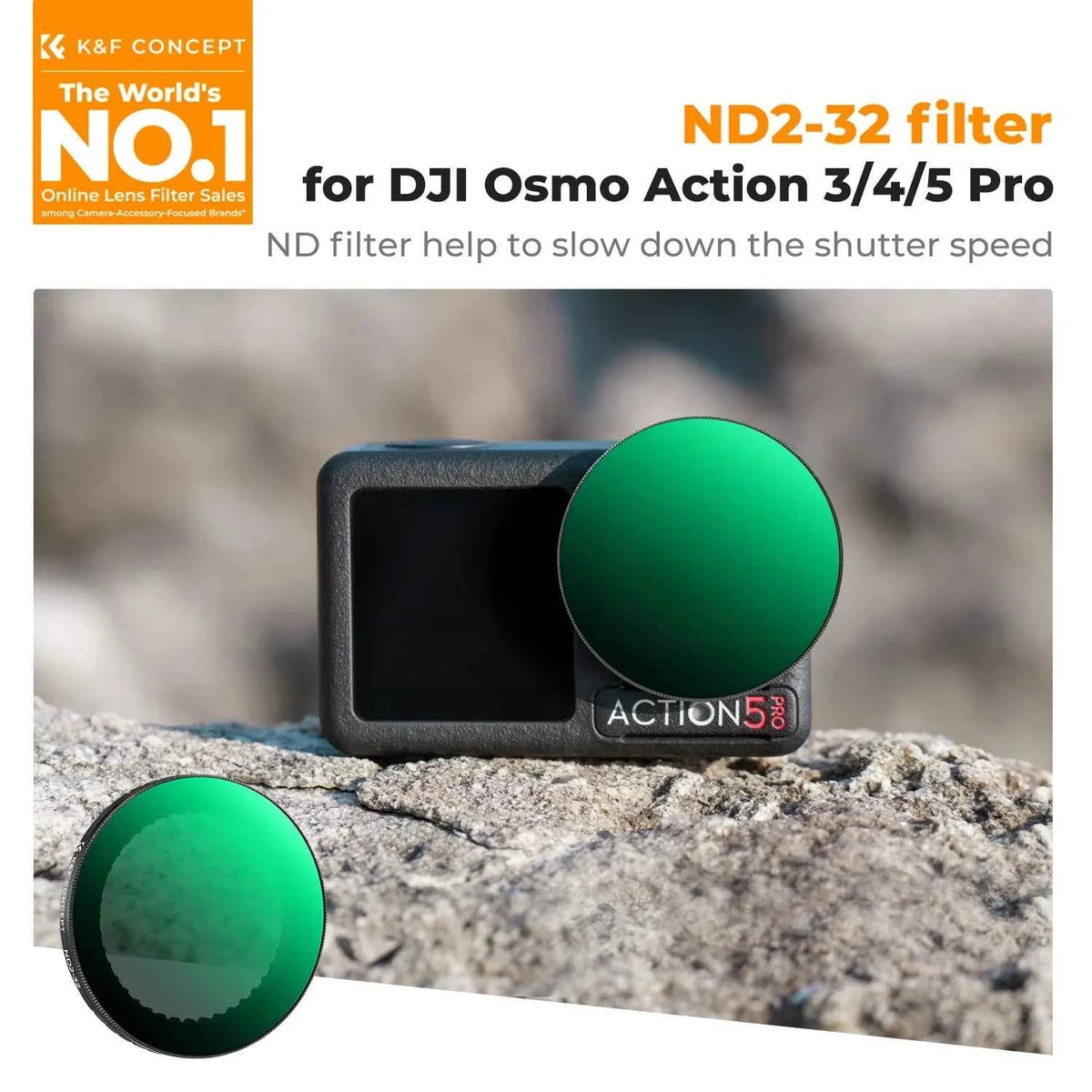 K&F Concept Variable ND Lens Filter