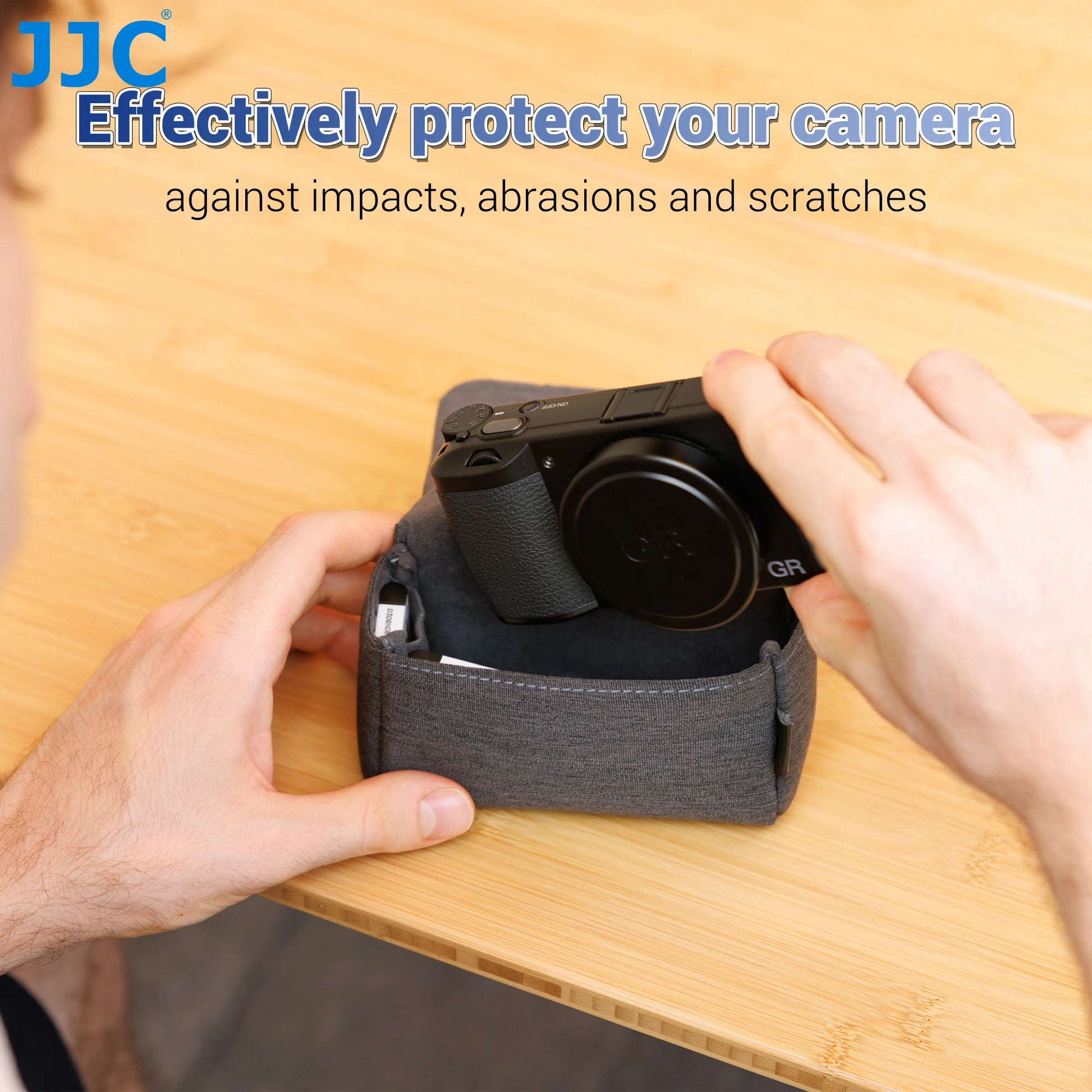 JJC Compact Camera Pouch for Canon G7 X, Ricoh GR & Sony RX100