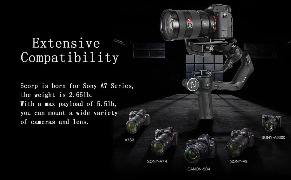 FeiyuTech SCORP-C2 3-Axis Camera Gimbal