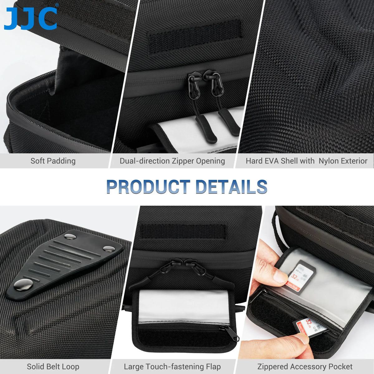 JJC HSCC-1 Hard Shell Camera Case