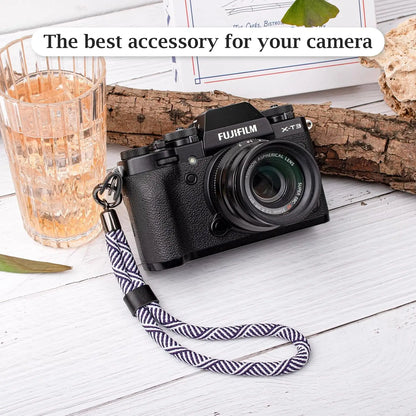 Camera Hub Essentials Compact Rope Camera Wrist Strap - Red