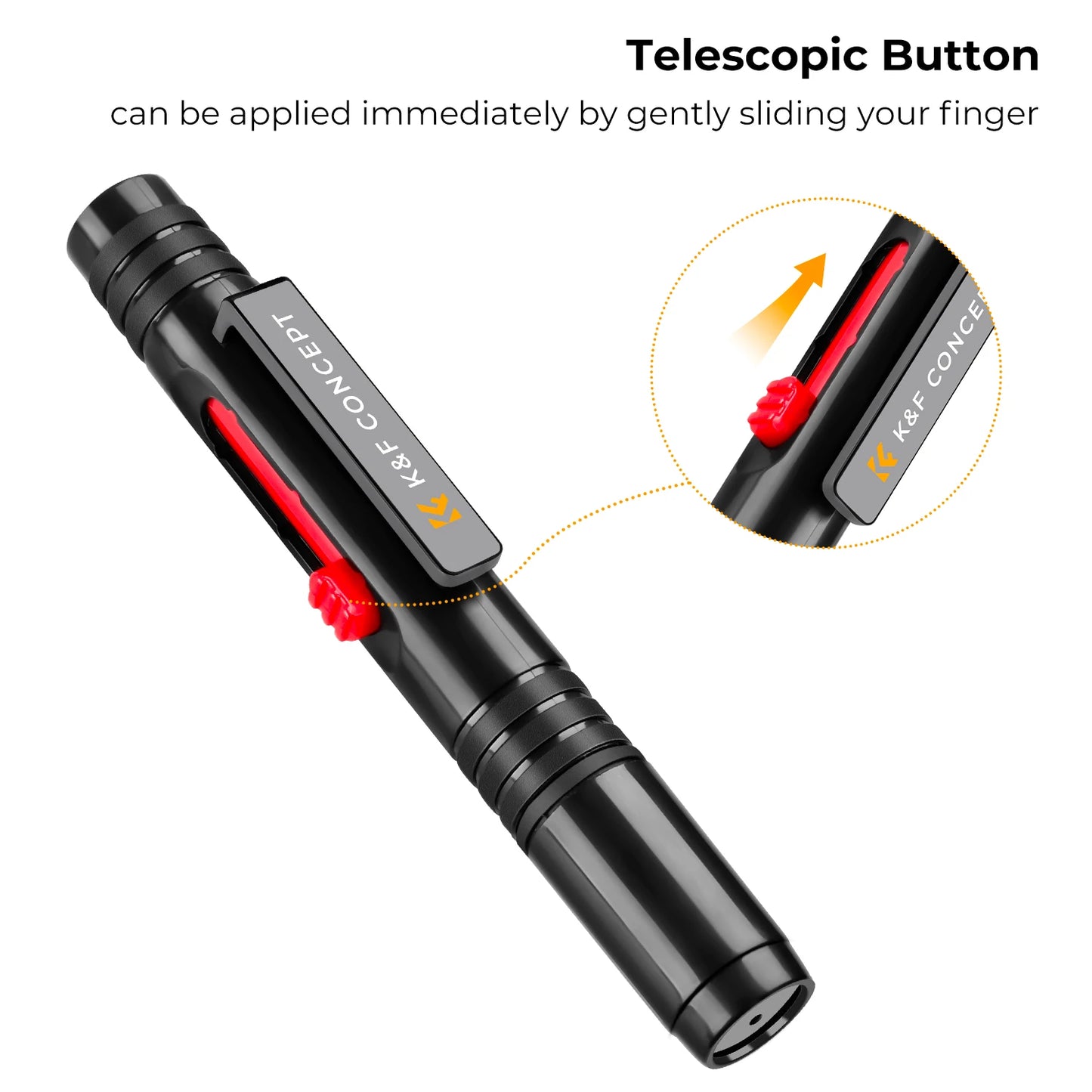 K&F Concept Lens Cleaning Pen Double Sided Carbon Head Brush