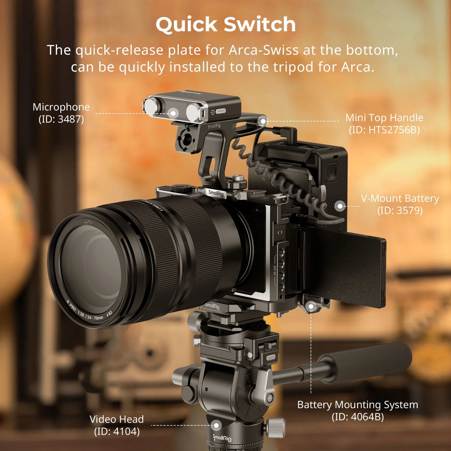 SmallRig 4515 Camera Cage for Panasonic Lumix S9