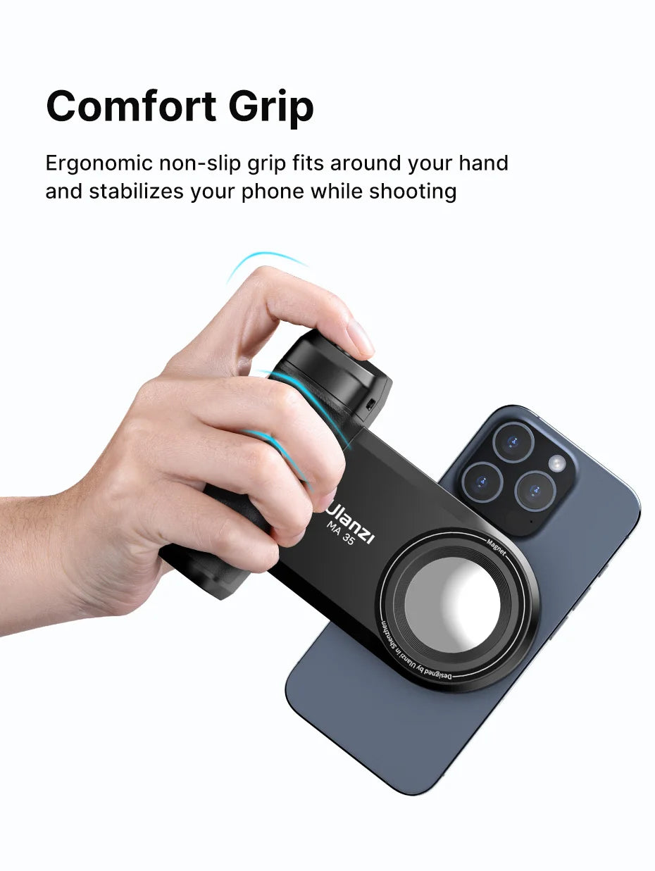 Ulanzi MA35 MagSafe Phone Camera Grip with Bluetooth Shutter