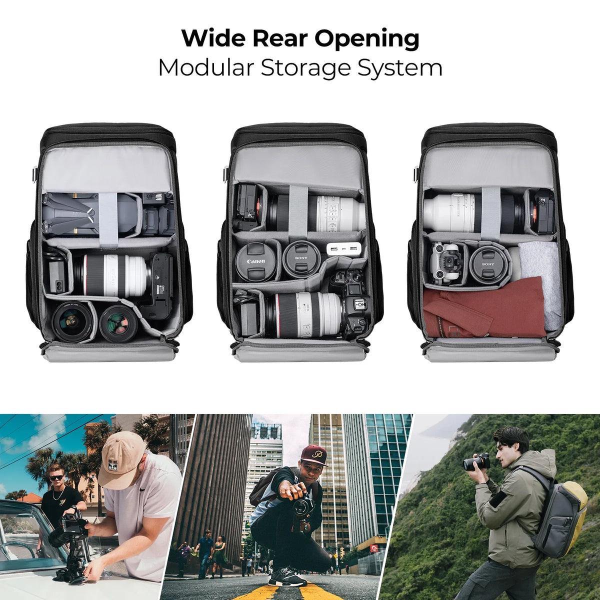 K&F Alpha Backpack Air 25L Camera Backpack