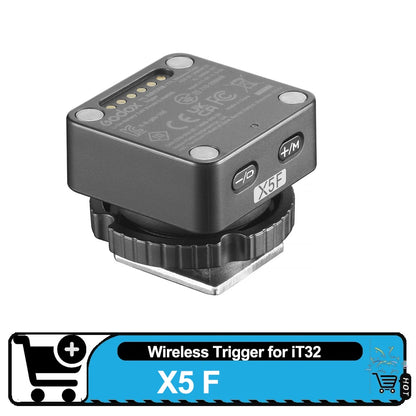 Godox X5 TTL Wireless Flash Trigger and iT32 Mini Flash Kit