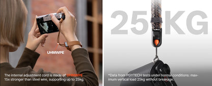 PGYTECH Camera Wrist Strap Slim – Vintage