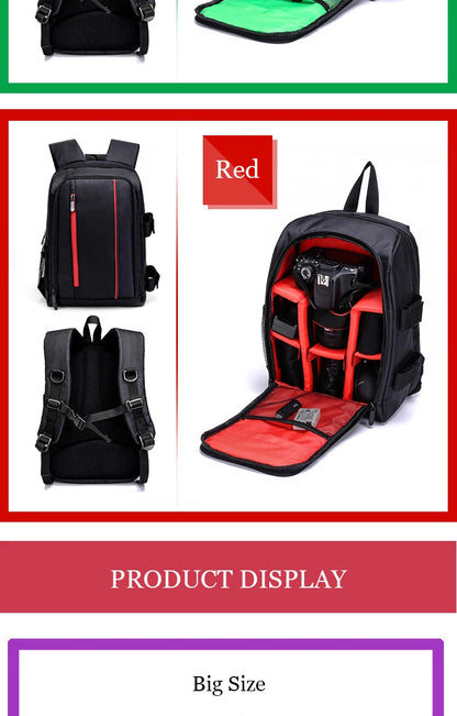 Outdoor Waterproof Camera Backpack