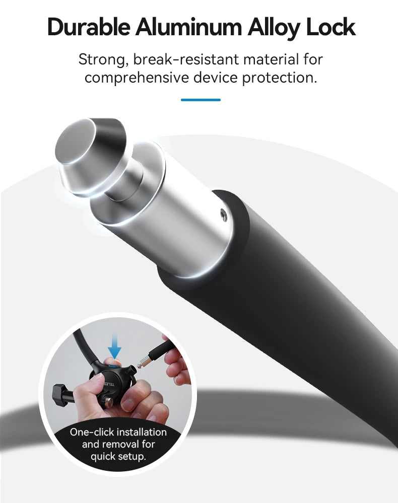 TELESIN 2-in-1 Neck Mount for Phone & Action Camera