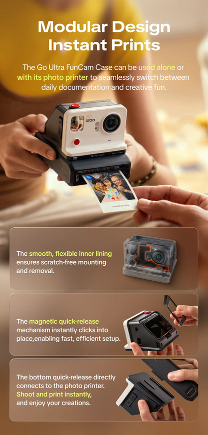 PGYTECH GO Ultra FunCam Case for Insta360 GO Ultra