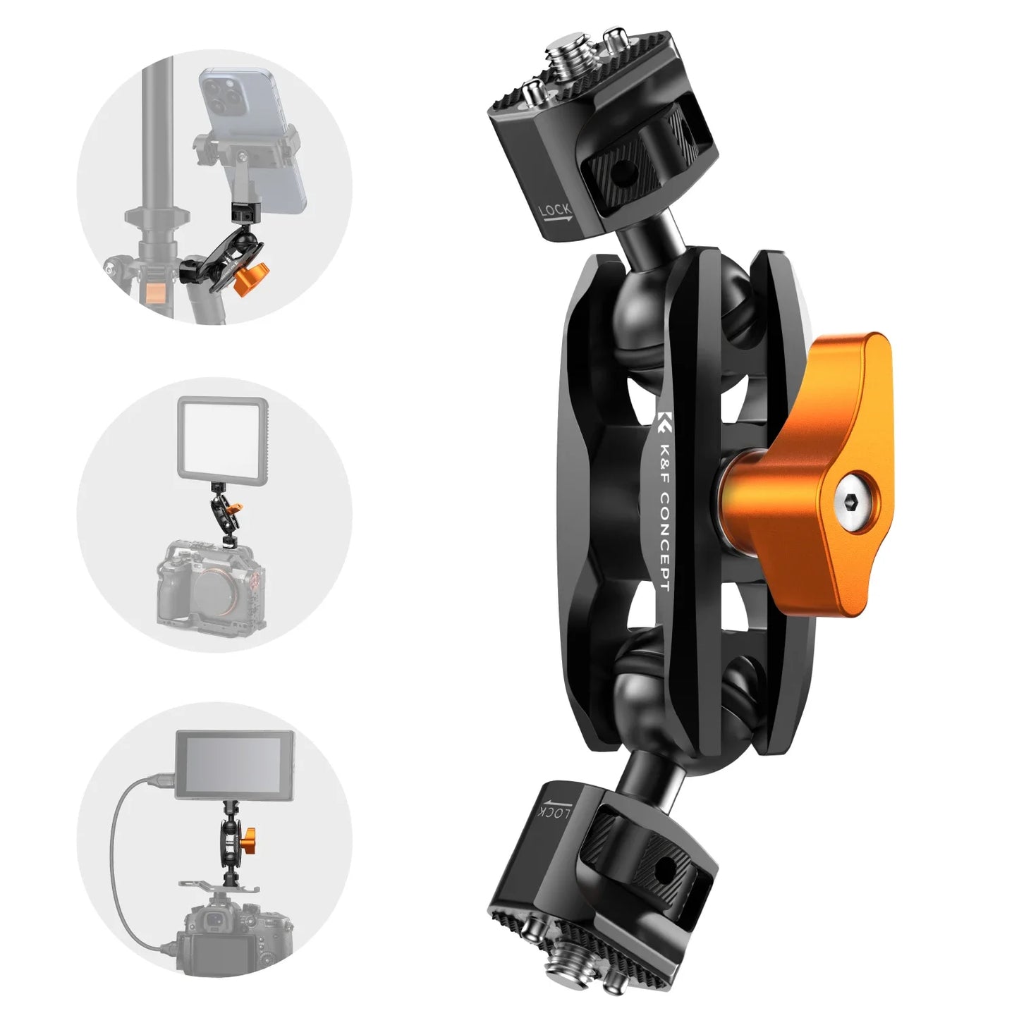 K&F Super Clamp & Magic Arm Mount