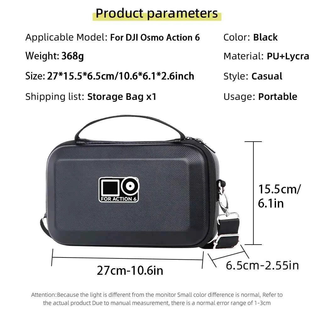Protective Carry Case for DJI Osmo Action 6