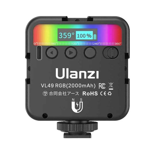 Ulanzi VL49 RGB Magnetic LED Video Light