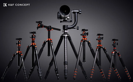 K&F Concept D254C1 63-Inch Carbon Fibre Monopod Tripod