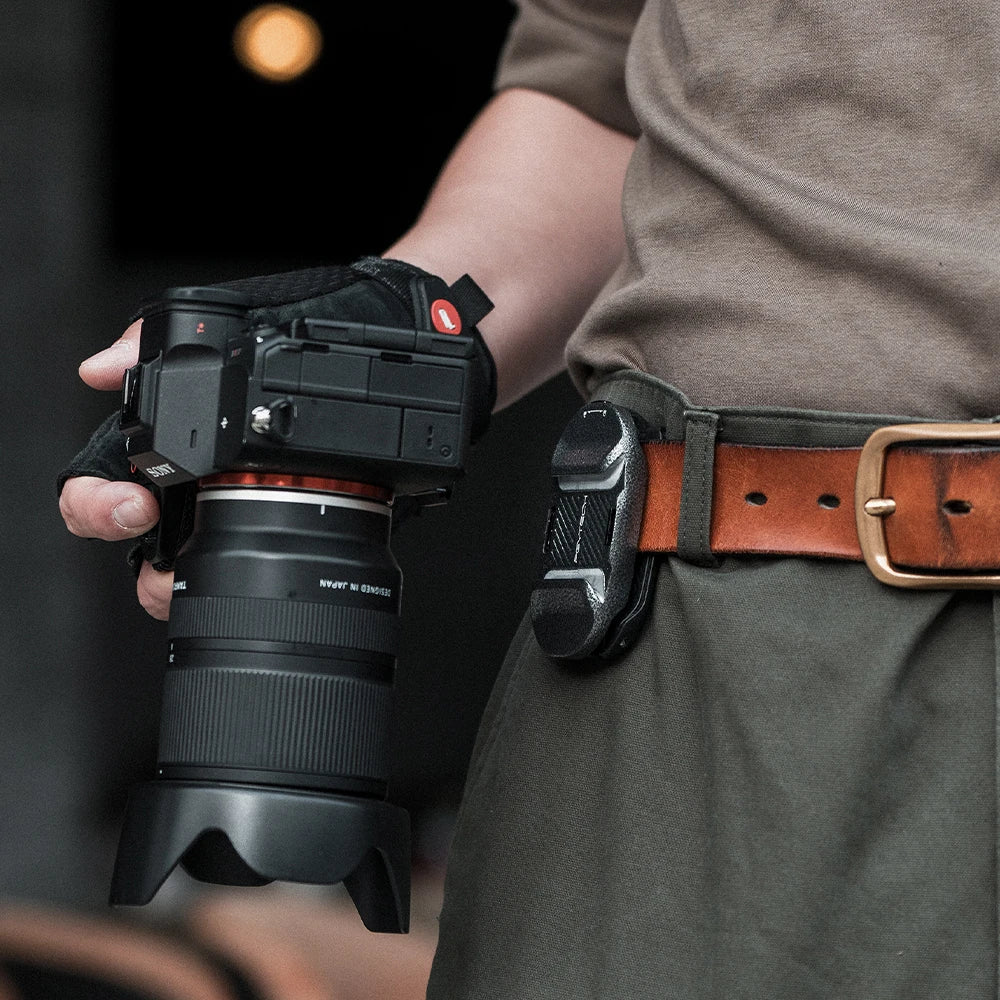 PGYTECH Beetle Camera Clip with Quick Release Plate