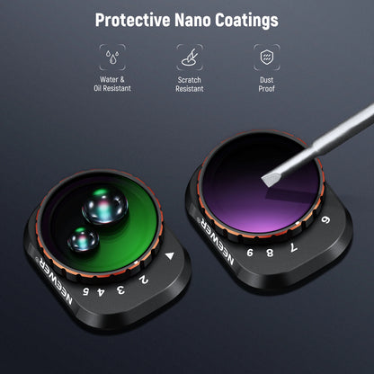 NEEWER Variable ND Filter Set for DJI Mini 4 Pro