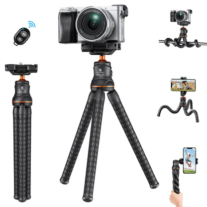 K&F MS01 Flexible Mini Phone Tripod with Remote