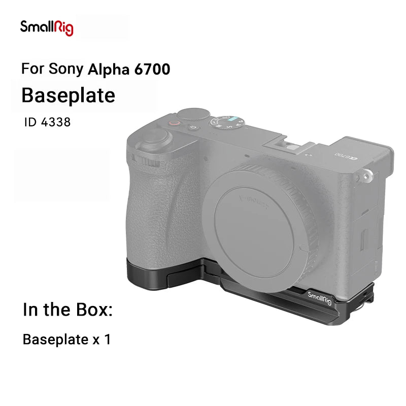 SmallRig Sony Alpha 6700 Cage Kit & Mounting Accessories