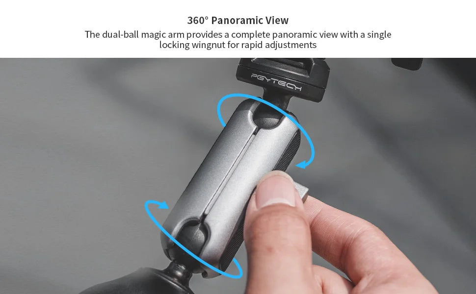 PGYTECH CapLock Bike & Motorcycle Handlebar Mount