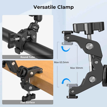 SmallRig 4766 Desktop Magic Arm & Crab Clamp Kit