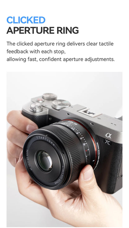 TTArtisan AF 40mm f/2 Full Frame Autofocus Lens