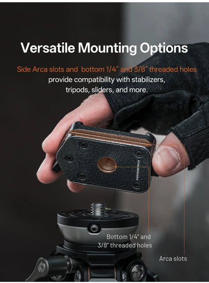 PGYTECH Arca-Type Quick Release Clamp & Plate V2