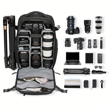 Large Drone Camera Backpack with TSA Lock