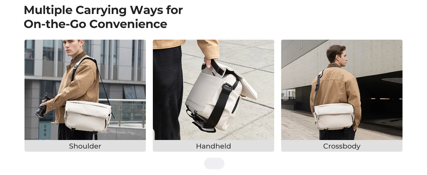 K&F Concept 15L Camera Sling Bag for DSLR & Mirrorless Cameras
