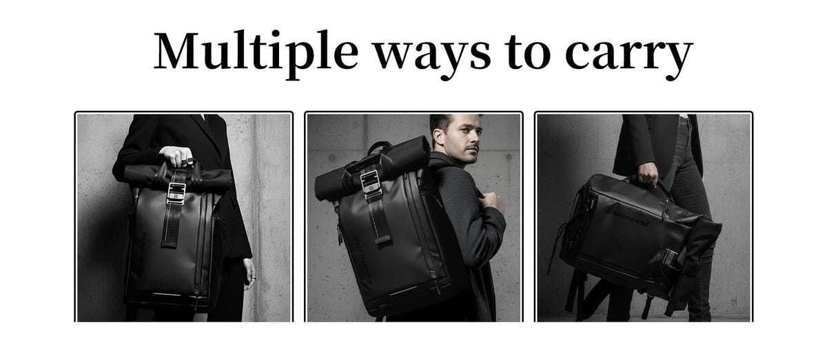 Besnfoto Waterproof Rolltop Camera Backpack