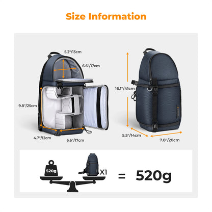 K&F Outdoor Camera Sling Backpack