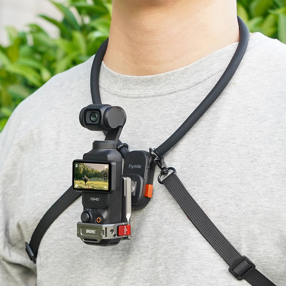 Flymile Magnetic POV Neck Mount for DJI, Insta360 & GoPro