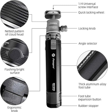 Fotopro SY-390 Mini Desktop Tripod with Ball Head