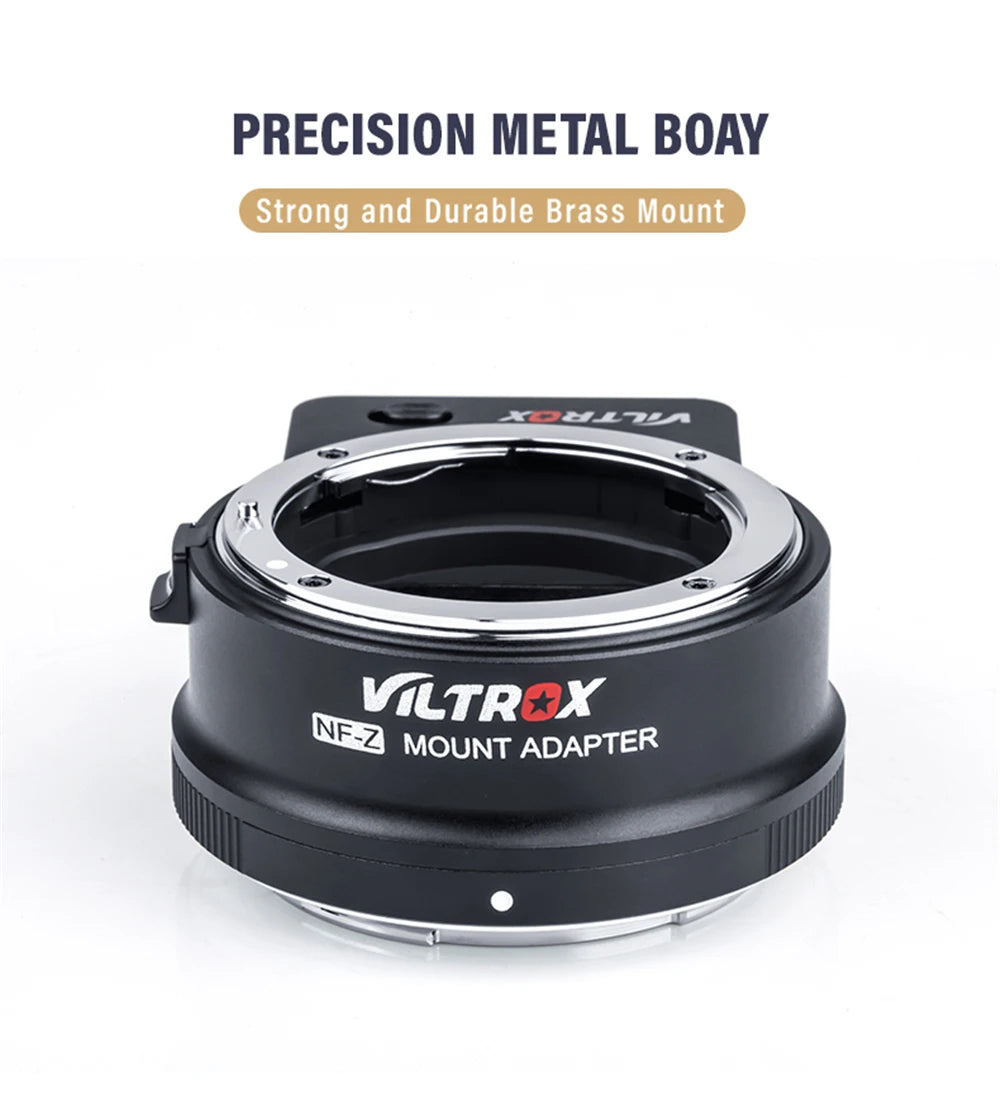 VILTROX NF-Z Nikon F to Nikon Z Autofocus Lens Adapter