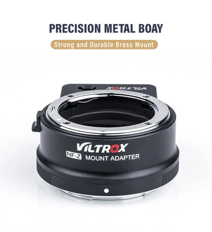 VILTROX NF-Z Nikon F to Nikon Z Autofocus Lens Adapter