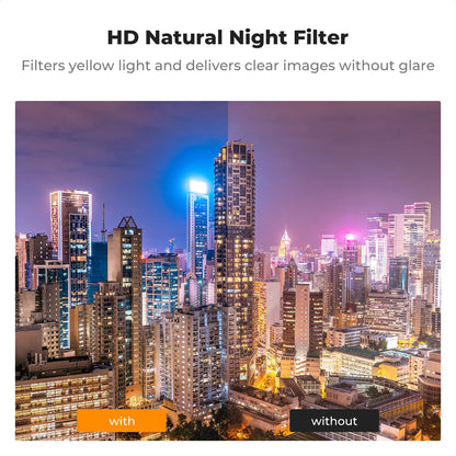 K&F Concept DJI Osmo Pocket 3 Filter & Lens Kit - 1Pc 2 in 1 Filter