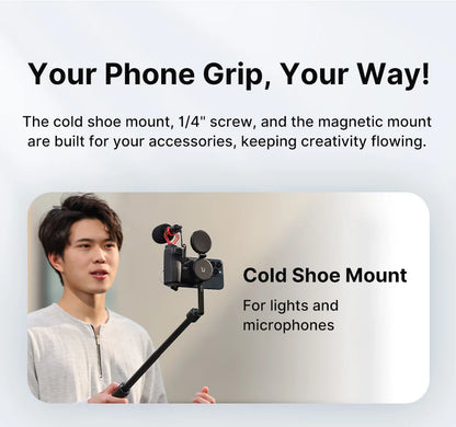 Ulanzi MA35 MagSafe Phone Camera Grip with Bluetooth Shutter