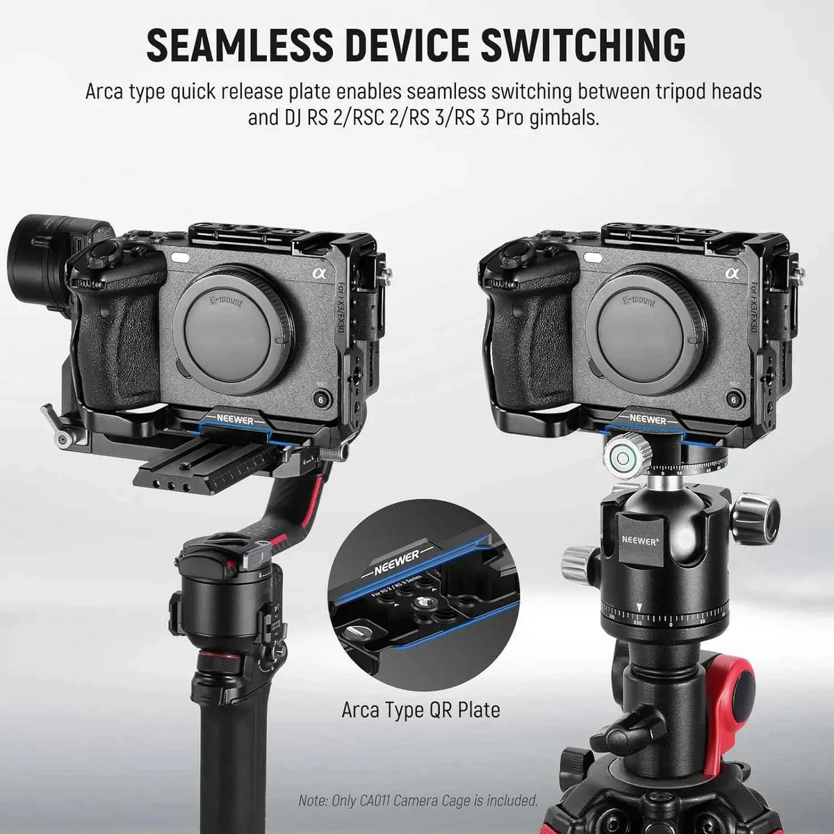 NEEWER Camera Cage for Sony FX3 and FX30