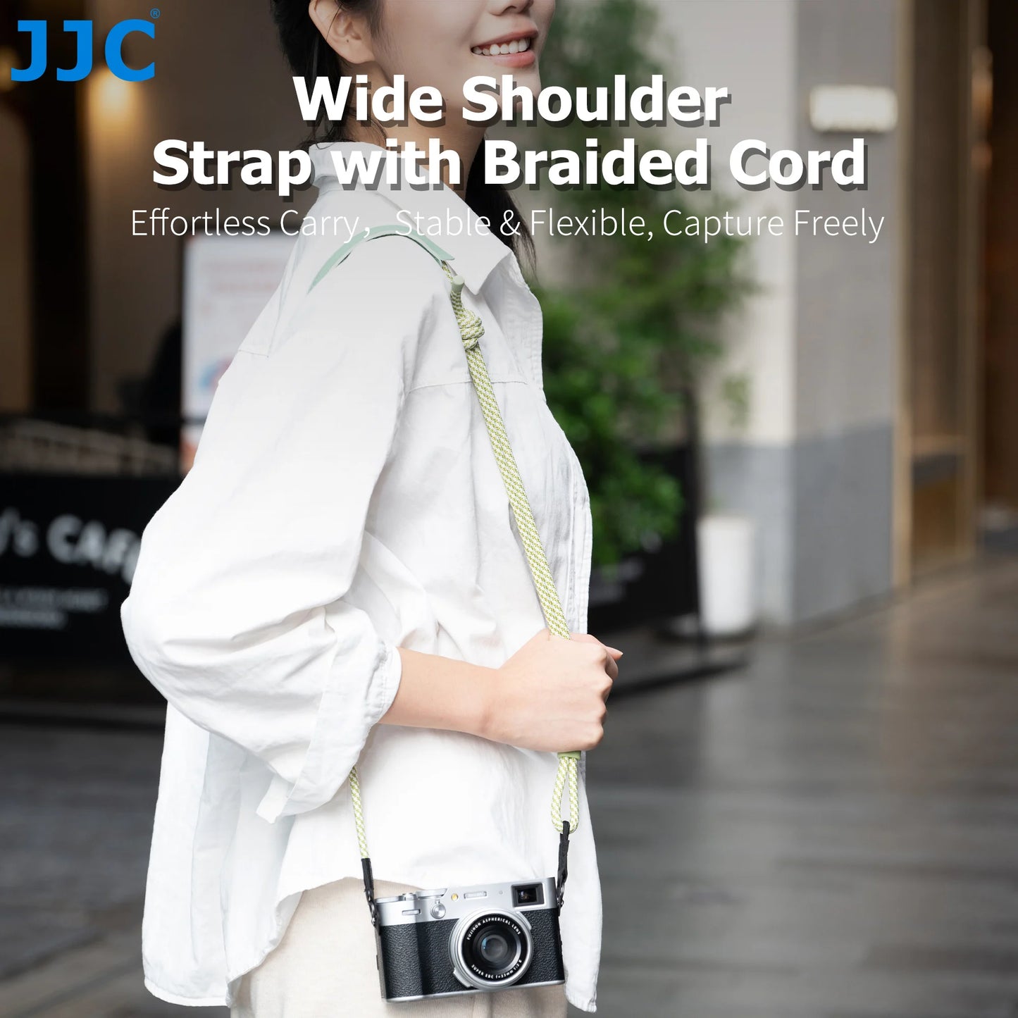 JJC Compact Camera Pouch & Strap Options for Fujifilm X-E5/X100VI