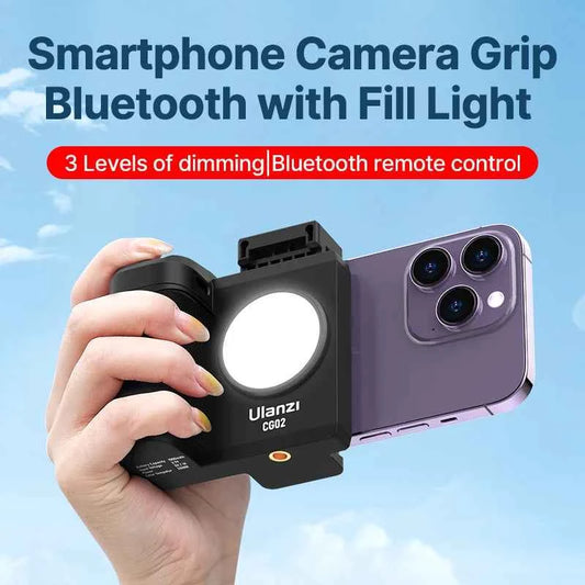 Ulanzi CG02 Smartphone Camera Grip with Fill Light & Bluetooth
