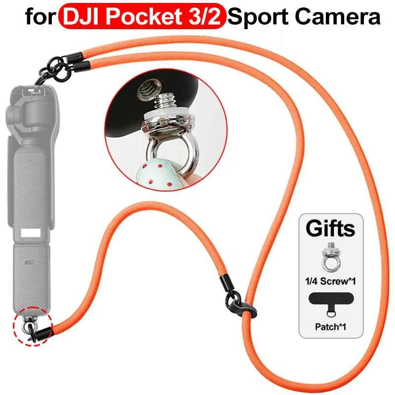 Neck, Shoulder & Wrist Strap for DJI Osmo Pocket 2 / 3