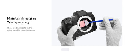 K&F Concept 2-in-1 Camera Sensor Cleaning Swab Kit