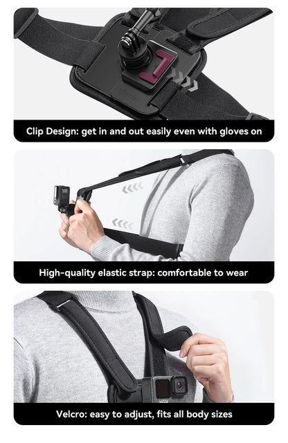 Ulanzi Go-Quick II Magnetic Chest Mount