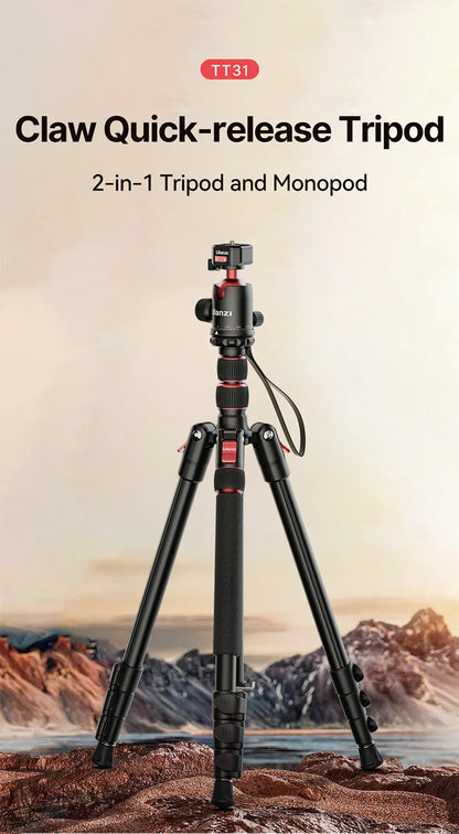 Ulanzi TT31 Claw Professional Tripod Monopod
