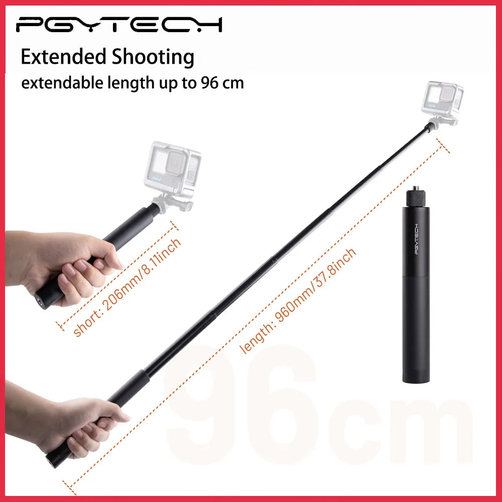 PGYTECH 96cm Extendable Selfie Stick