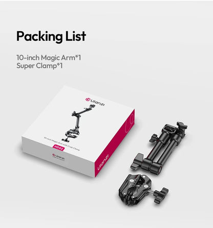 Ulanzi HD02 Super Clamp Kit with 360° Mini Ball Head