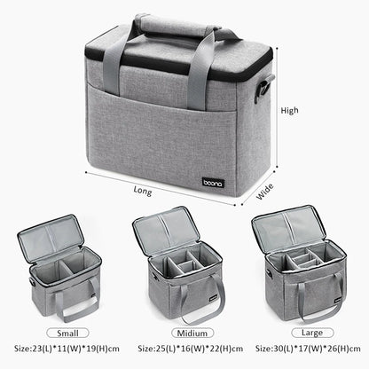 Camera Hub Essentials Waterproof DSLR Camera Backpack - Grey-L