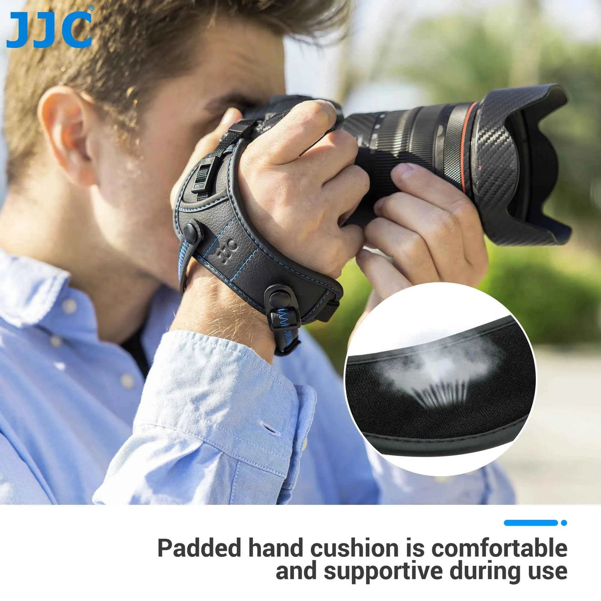JJC DSLR Camera Hand Grip Strap with Arca-Swiss Plate