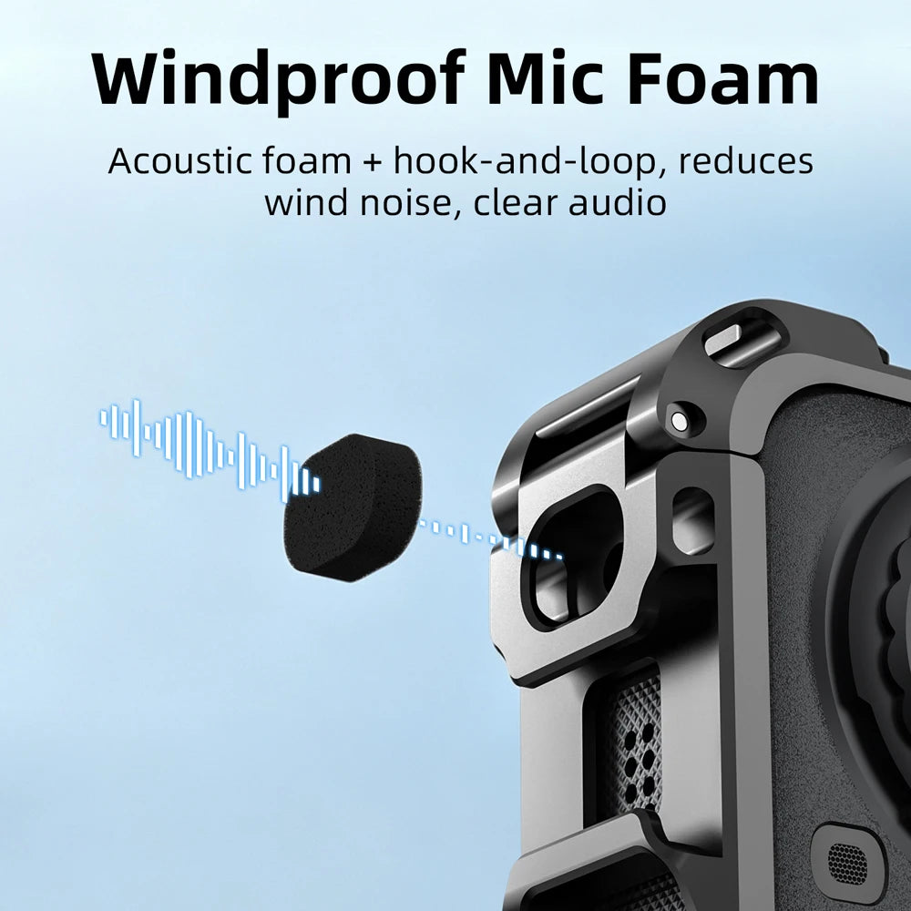 Flymile Aluminium Camera Cage for Insta360 X6
