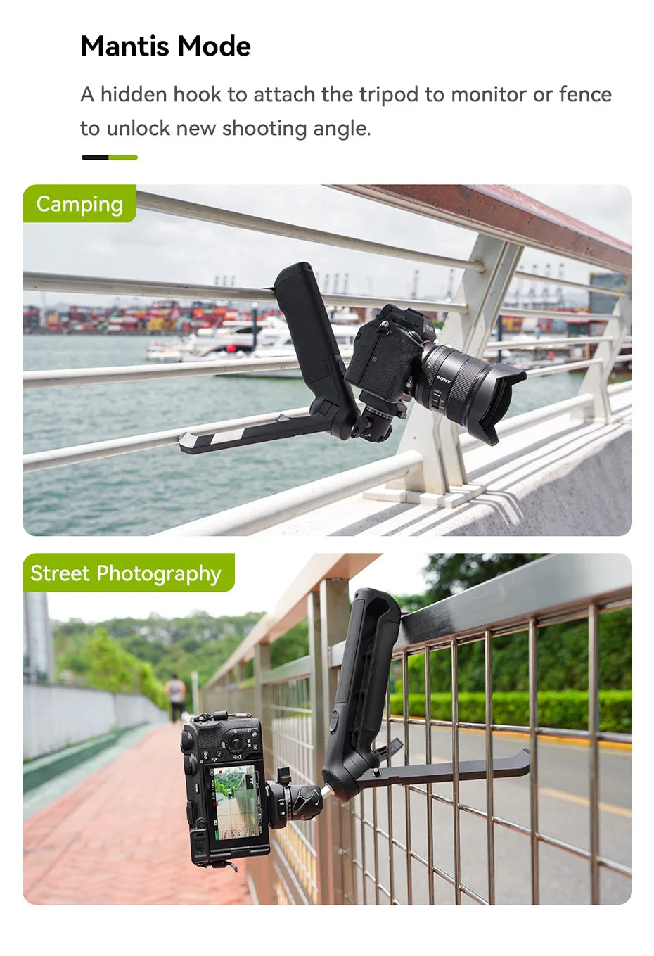 Ulanzi TT38 UKA Quick Release Tripod & Top Handle